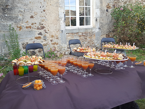 Restaurant du Château de Marconnay : service traiteur à Sanxay près de Poitiers & Parthenay (86)